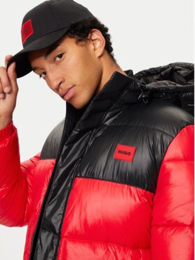 HUGO Kurtka zimowa Baro2441 50525210 Czerwony Slim Fit