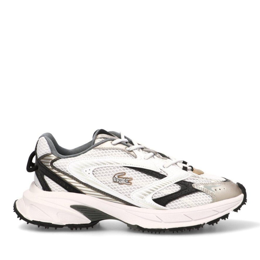 Buty Lacoste L003 Neo Shot Białe/Srebrne