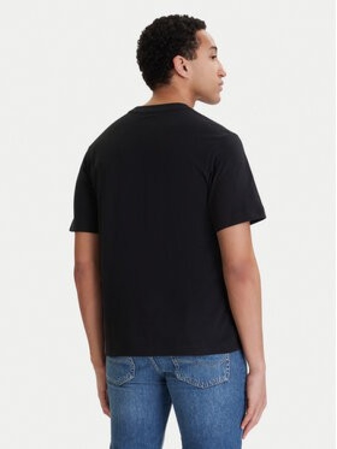 Jack & Jones T-Shirt Fusion 12289870 Czarny Relaxed Fit