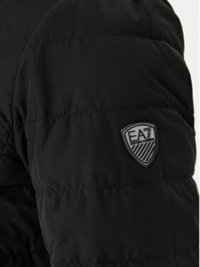 EA7 Emporio Armani Kurtka puchowa 8NPB13 PNE1Z 1200 Czarny Regular Fit