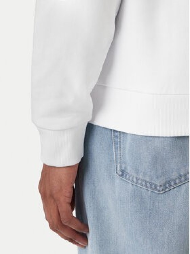 HUGO Bluza Namenex 50554392 Biały Regular Fit