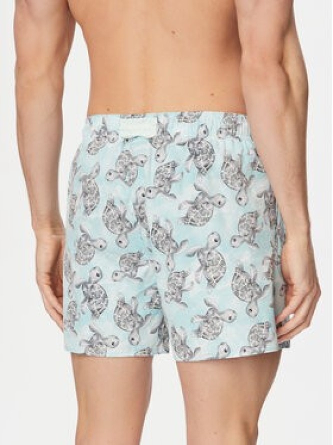 Emporio Armani Szorty kąpielowe EM000583 AF20447 F9045 Niebieski Regular Fit