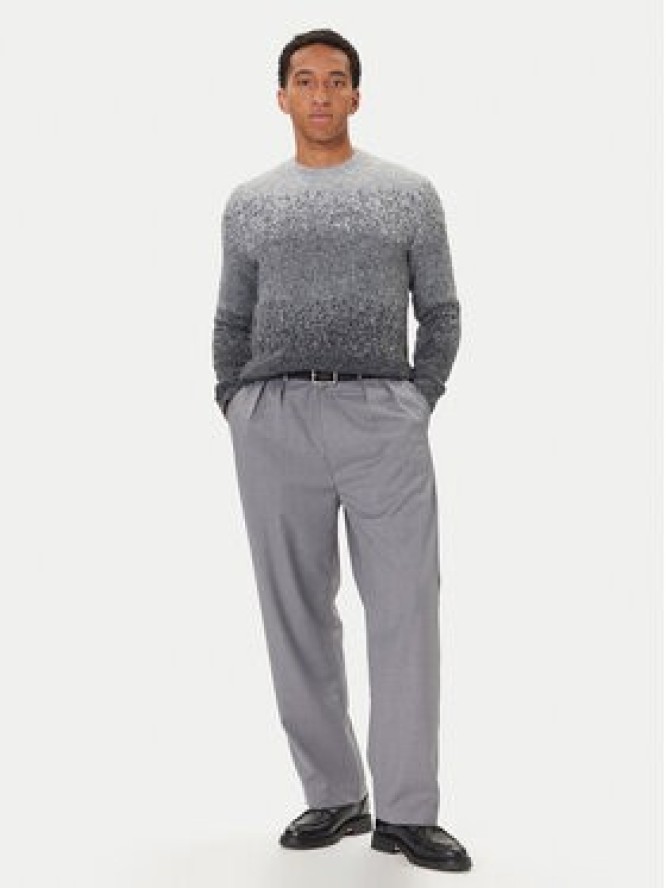 Guess Sweter M5BR39 Z0932 Szary Regular Fit