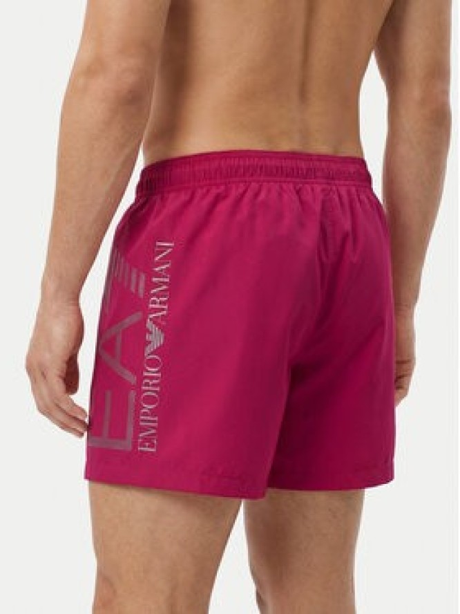 EA7 Emporio Armani Szorty kąpielowe 7M002001 AF14497 MA090 Różowy Regular Fit