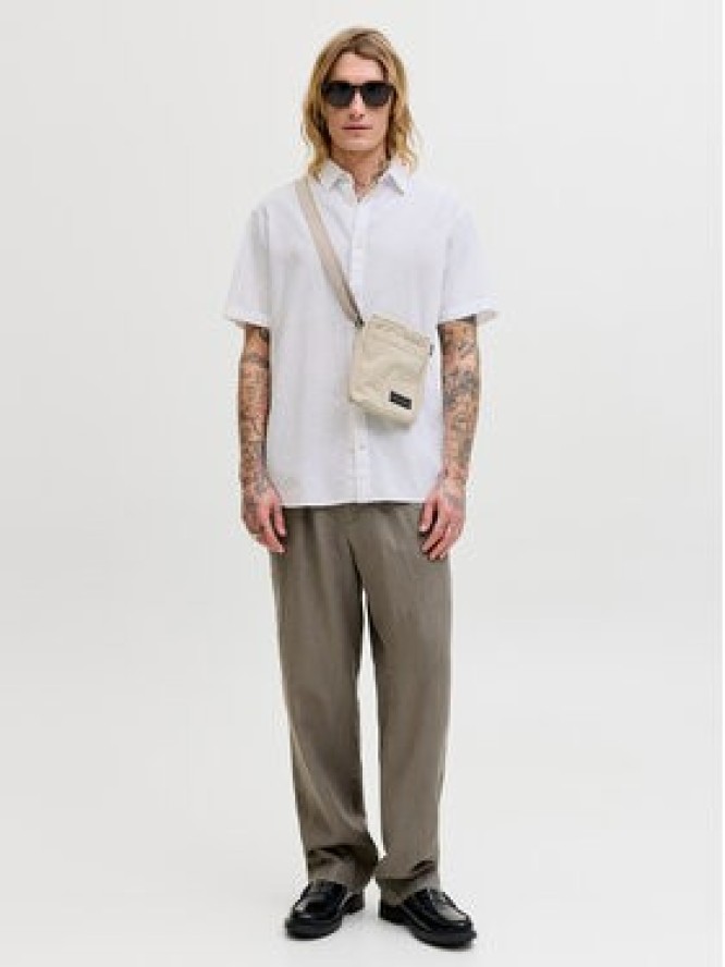 Jack & Jones Koszula Summer 12289160 Biały Regular Fit