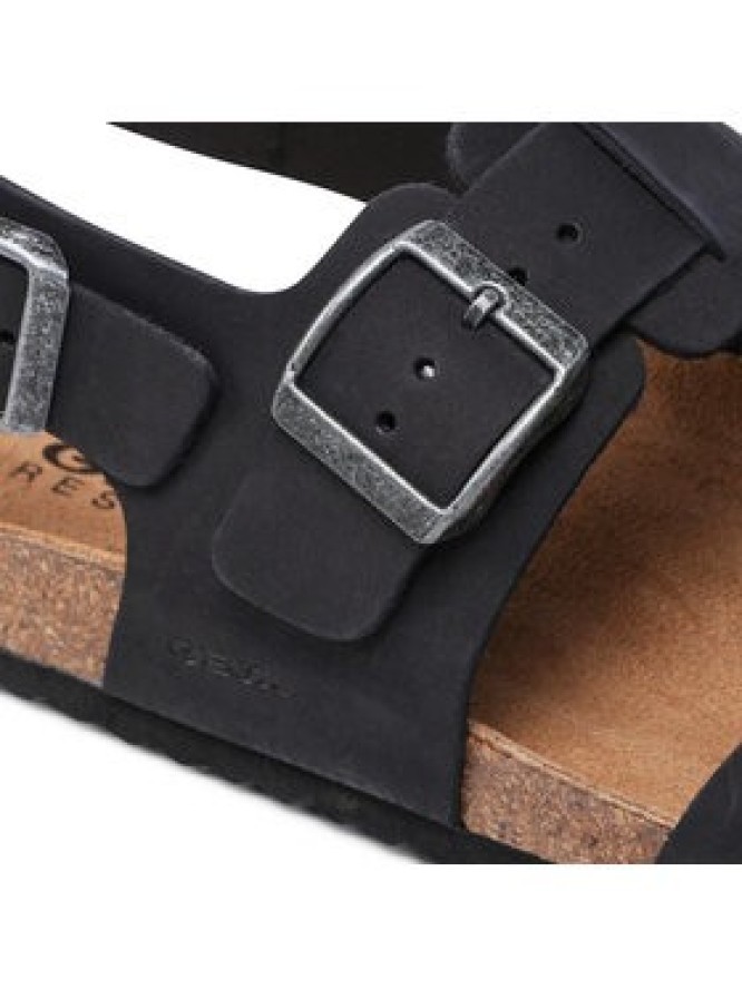 Geox Sandały U Sandal Ghita A U159VA 00032 C9999 Czarny