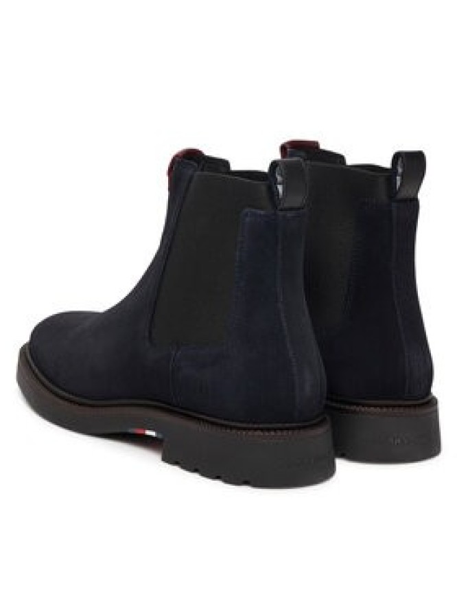 Tommy Hilfiger Sztyblety Comfort Lwt FM0FM05592 Granatowy