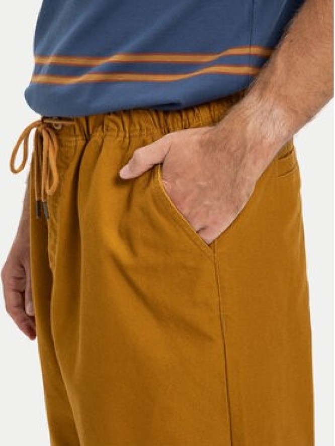 DC Shoes Spodnie materiałowe Framed EDYNP03169 Brązowy Relaxed Fit