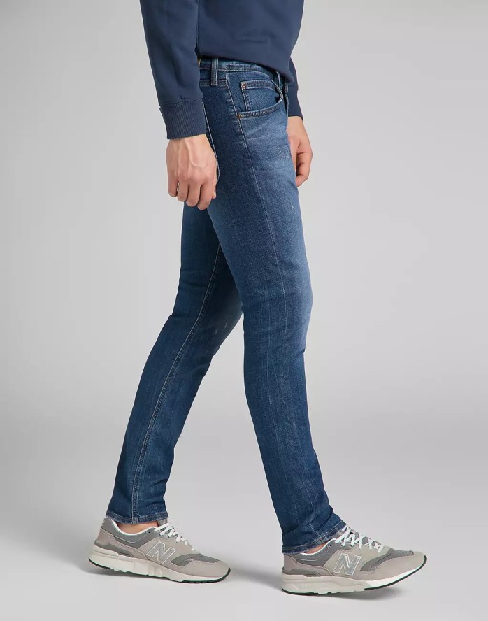 LEE LUKE MĘSKIE SPODNIE JEANSOWE JEANSY TRASHED CODY L719NLUD 112140741