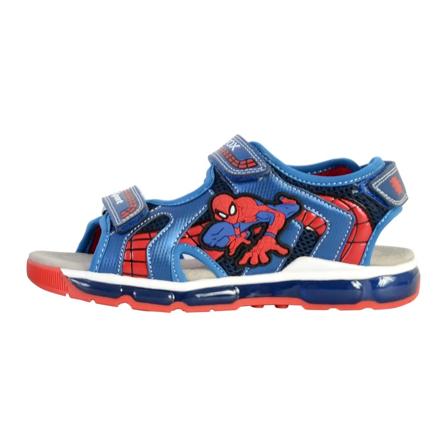 Sandały GEOX J SANDAL ANDROID BOY Niebieski