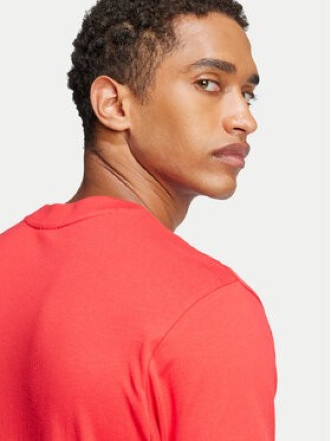 adidas T-Shirt Essentials Big Logo JE8934 Czerwony Regular Fit
