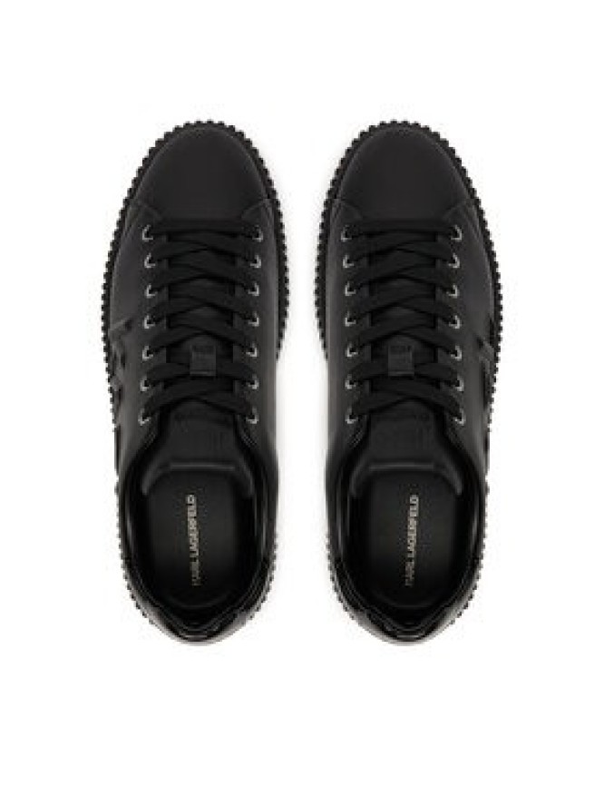 KARL LAGERFELD Sneakersy KL24225 Czarny
