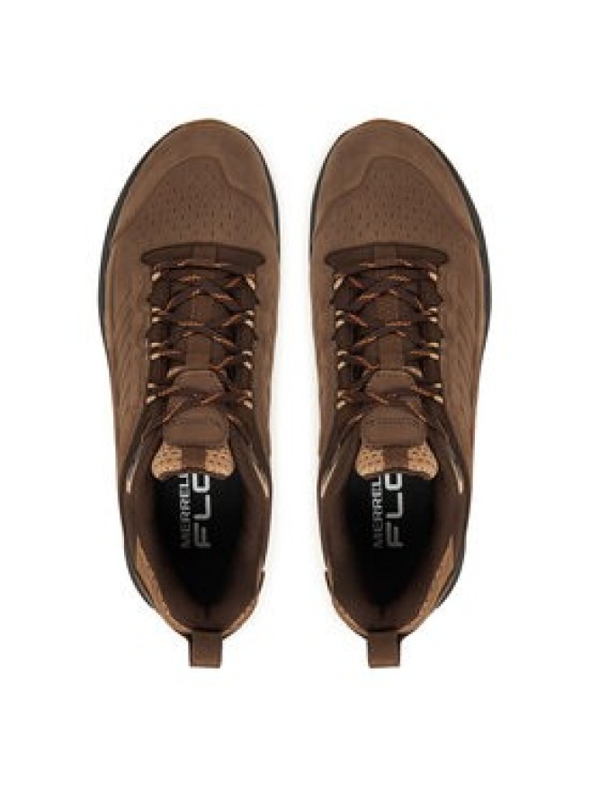 Merrell Trekkingi Moab Speed 2 Leather Waterproof J038045 Brązowy