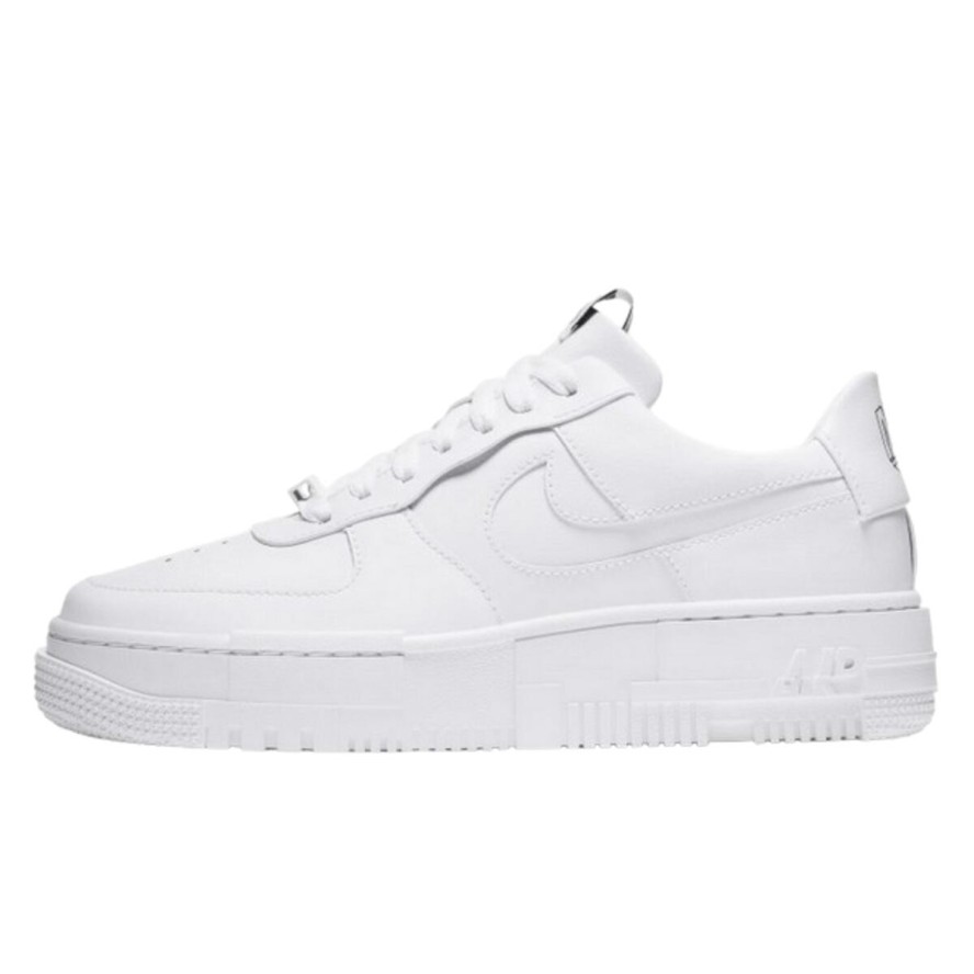 Buty do chodzenia dla dorosłych Air Force 1 Low Pixel White