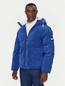 Tommy Hilfiger Kurtka puchowa MW0MW41361 Niebieski Regular Fit