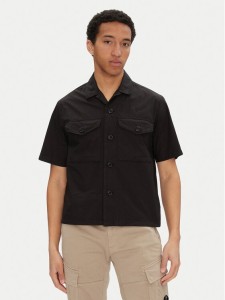 C.P. Company Koszula 18CMSH236A005328G Czarny Relaxed Fit