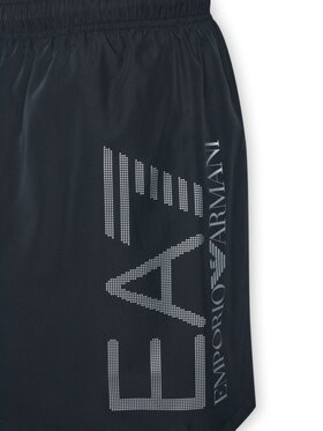 EA7 Emporio Armani Szorty kąpielowe 7M002001 AF14497 MC026 Czarny Regular Fit
