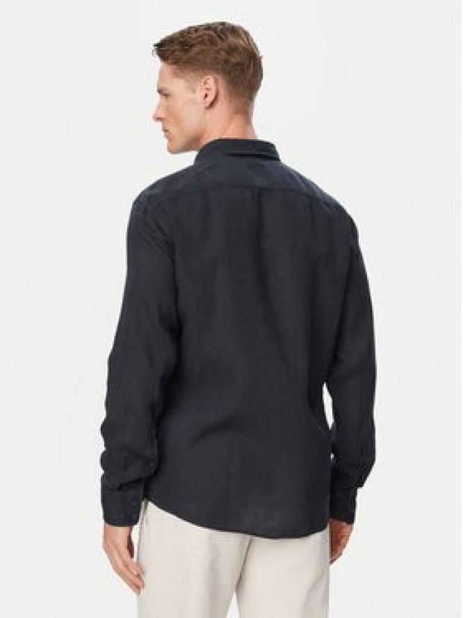 BOSS Koszula Relegant 50567579 Granatowy Regular Fit