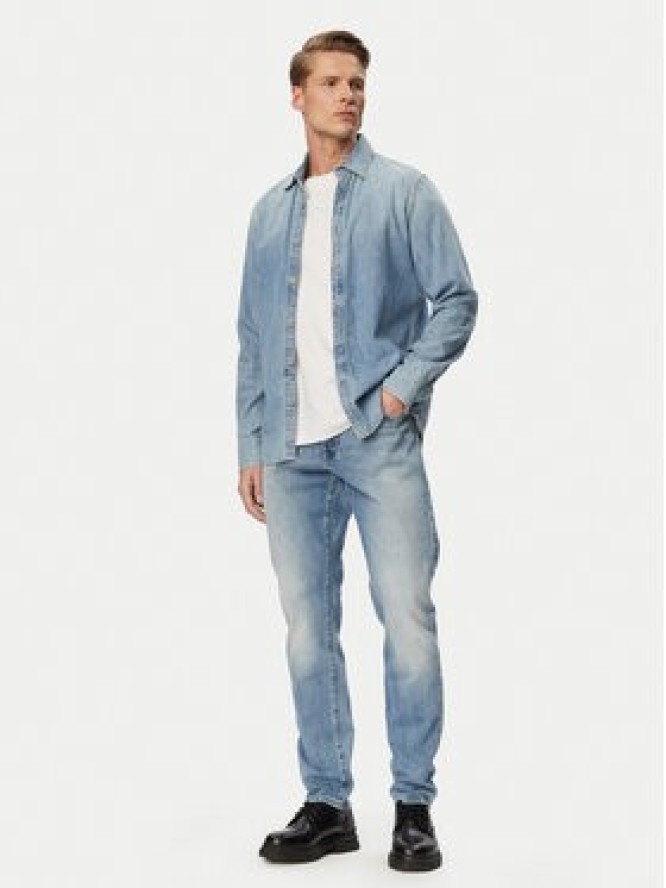 G-Star Raw Jeansy 3301 51003-C052 Niebieski Tapered Fit