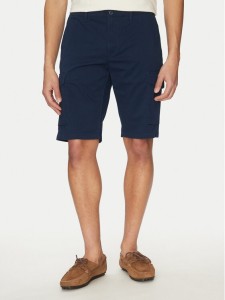 Tommy Hilfiger Szorty materiałowe John MW0MW31244 Granatowy Regular Fit