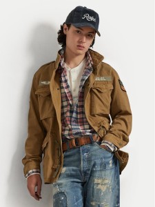 Polo Ralph Lauren Kurtka przejściowa 710P02024001 Beżowy Regular Fit