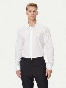 Versace Jeans Couture Koszula 79GALKS2 CN00K Biały Slim Fit