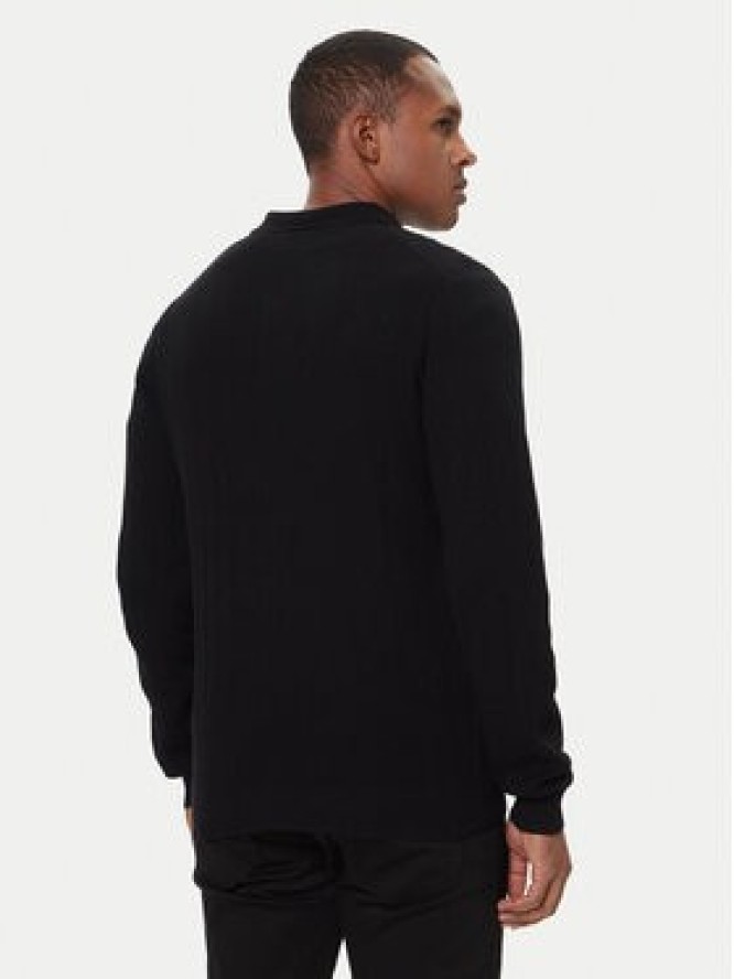 HUGO Sweter Sastoro 50524556 Czarny Regular Fit