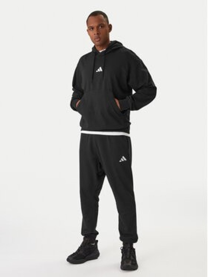 adidas Bluza Essentials Feel Cozy JE3849 Czarny Regular Fit