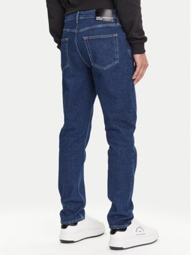 Karl Lagerfeld Jeans Jeansy A3M10052 Granatowy Slim Fit