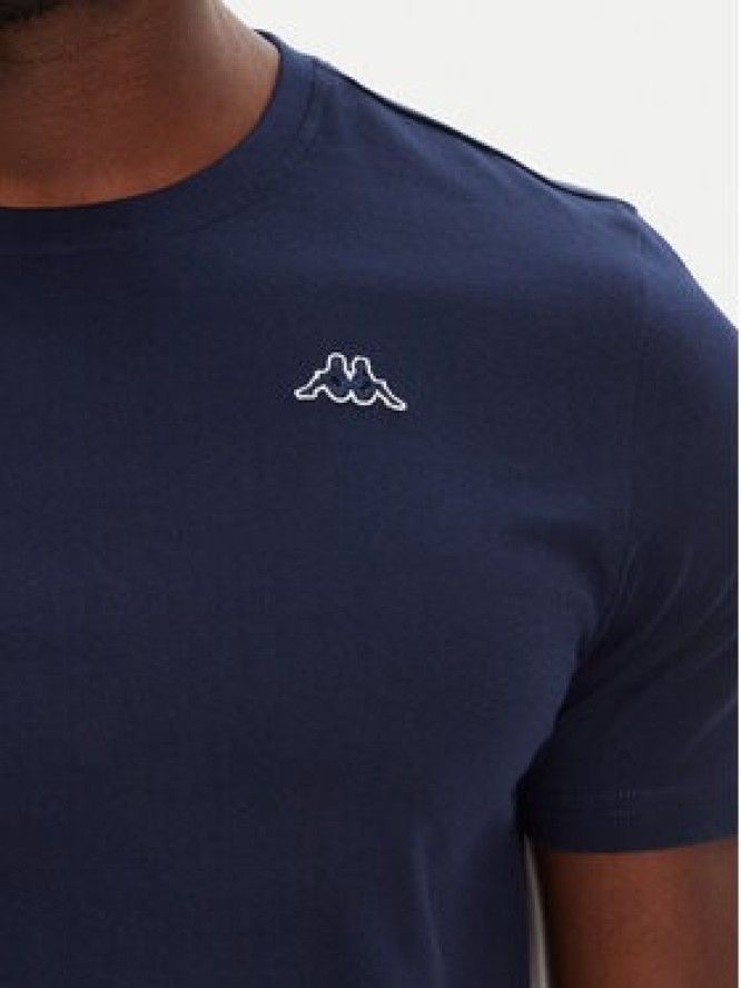 Robe di Kappa T-Shirt Luc 611187W Granatowy Regular Fit