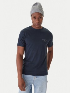 Quiksilver T-Shirt Anchor EQYZT08178 Granatowy Regular Fit