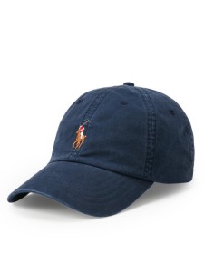 Polo Ralph Lauren Czapka z daszkiem 710834737032 Granatowy