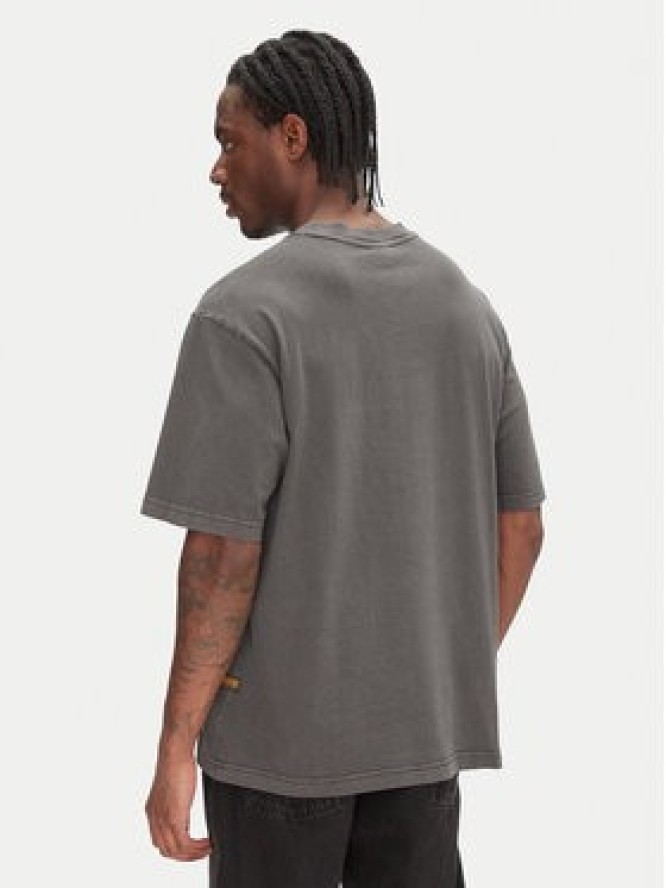 G-Star Raw T-Shirt Overdyed D24780-C756 Czarny Boxy Fit