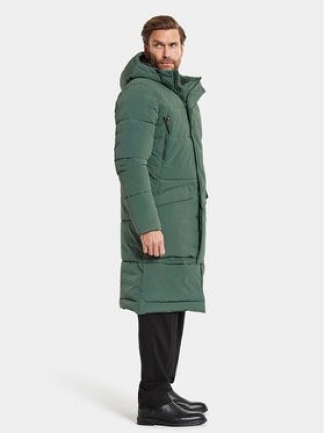 Didriksons Kurtka zimowa Ejnar 504413 Zielony Regular Fit