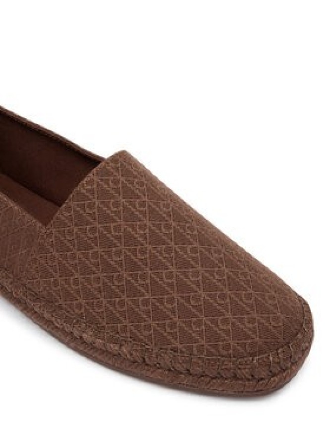 Calvin Klein Espadryle Espadrille Aop Cv HM0HM02231 Brązowy