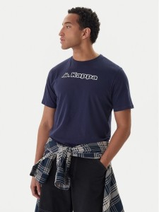 Kappa T-Shirt Feddu 311H7HW Granatowy Regular Fit