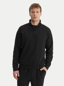 HUGO Bluza Atlas 50557016 Czarny Regular Fit