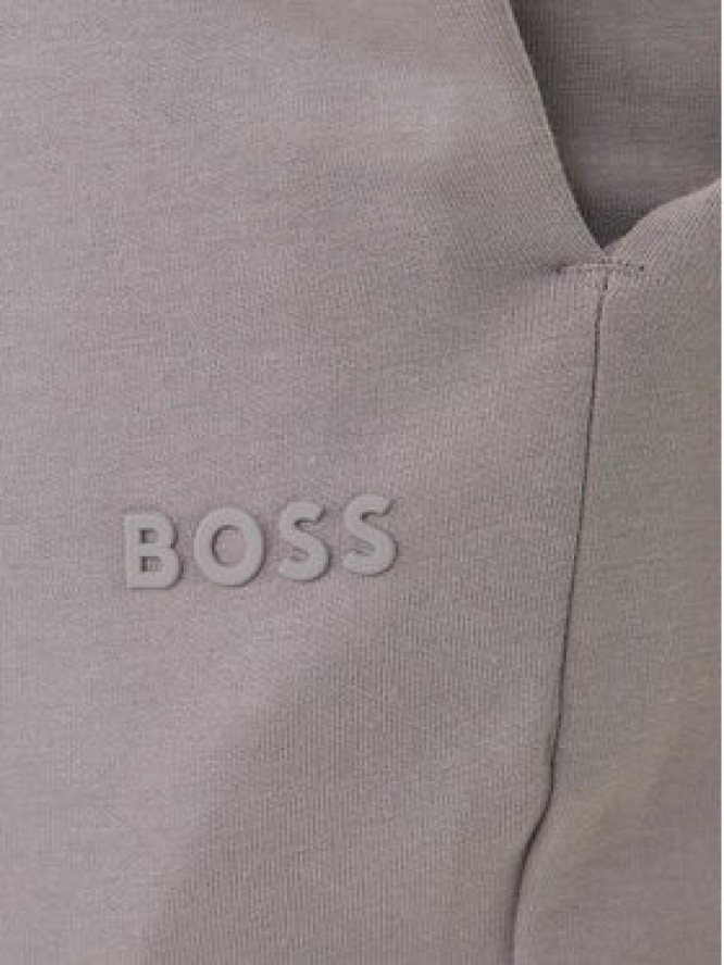BOSS Spodnie dresowe Hadiko 50555505 Szary Regular Fit