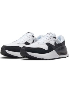 Nike Sneakersy "Air Max System" w kolorze biało-czarnym rozmiar: 44,5
