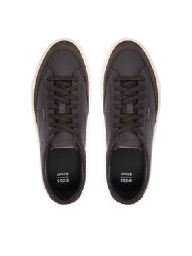 BOSS Sneakersy Kieran 50568536 Brązowy