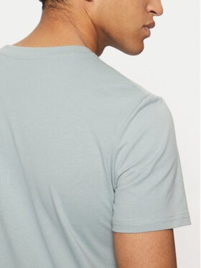 Guess T-Shirt M2YI72 I3Z14 Błękitny Slim Fit