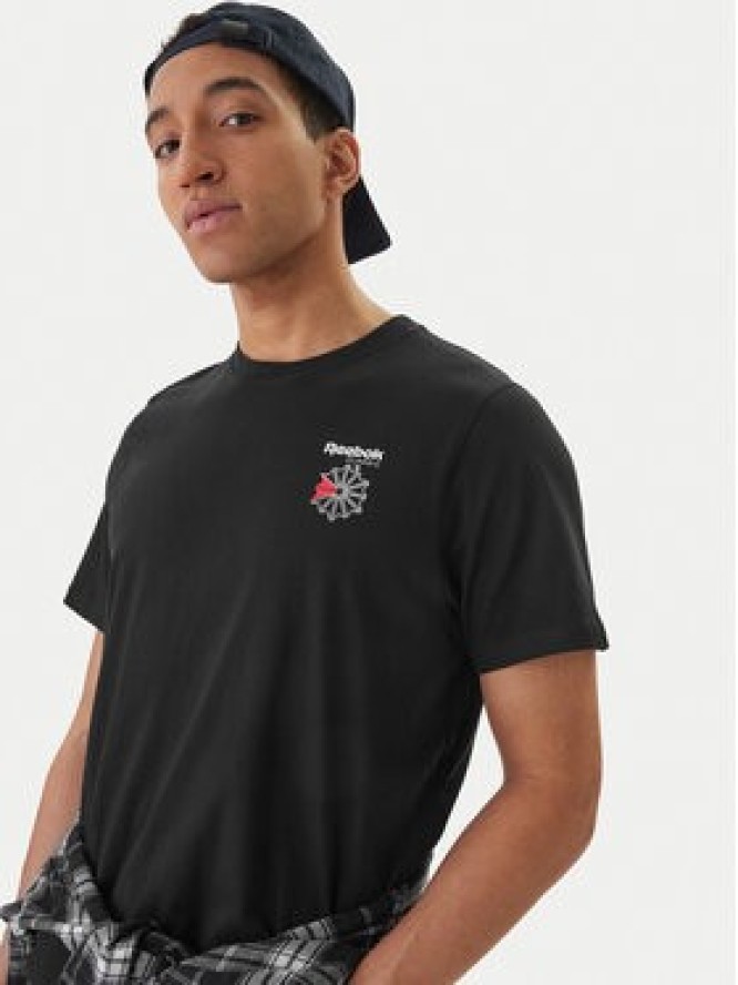 Reebok T-Shirt Greyson RK25568CCM Czarny Regular Fit
