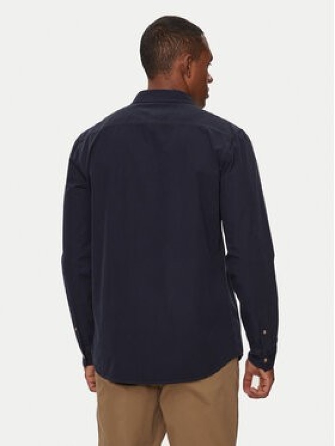 Guess Jeans Koszula M4YH35 WGCF1 Granatowy Slim Fit