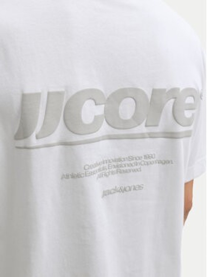 Jack & Jones T-Shirt Club 12289842 Biały Relaxed Fit