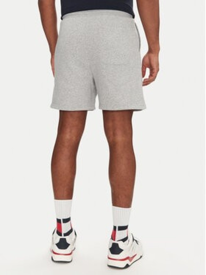 Tommy Jeans Szorty sportowe Flag Beach DM0DM21931 Szary Regular Fit