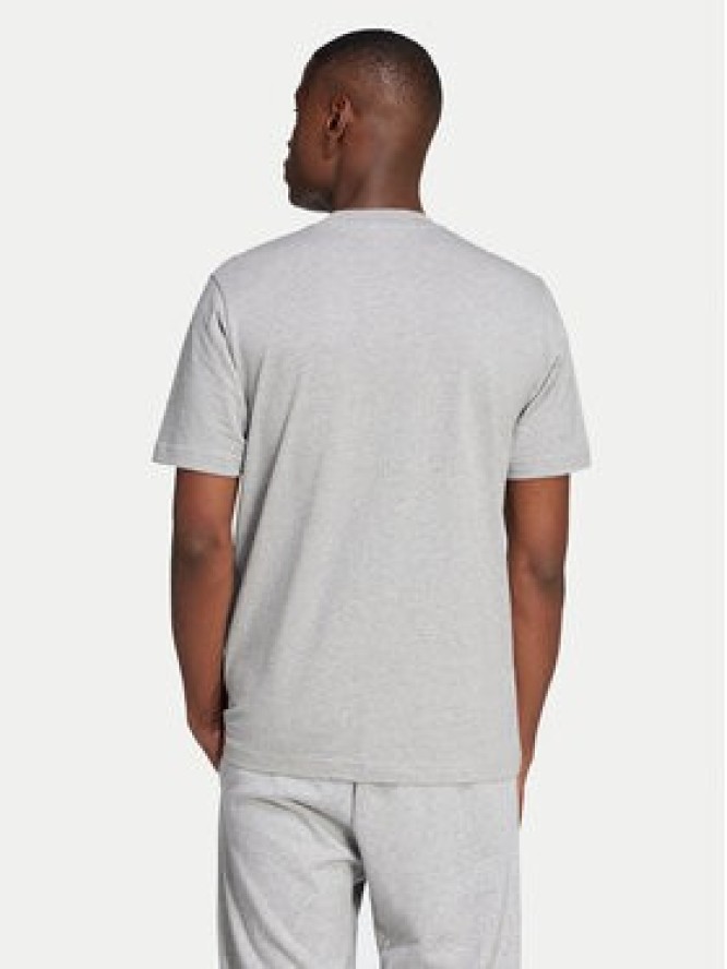 adidas T-Shirt Essentials Big Logo JE8948 Szary Regular Fit