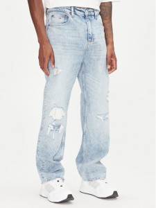 Tommy Jeans Jeansy Otis DM0DM21026 Niebieski Straight Fit