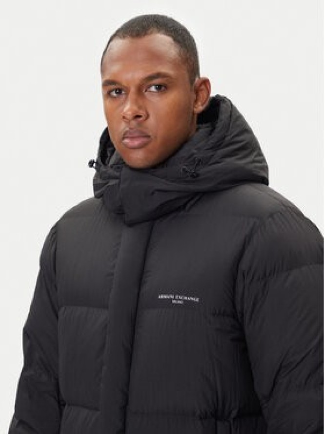 Armani Exchange Kurtka puchowa XM001846 AF16340 UC001 Czarny Regular Fit