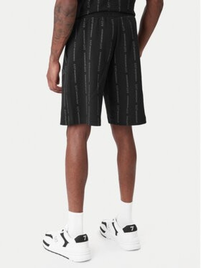 EA7 Emporio Armani Szorty sportowe 7M001393 AF12660 FC039 Czarny Regular Fit