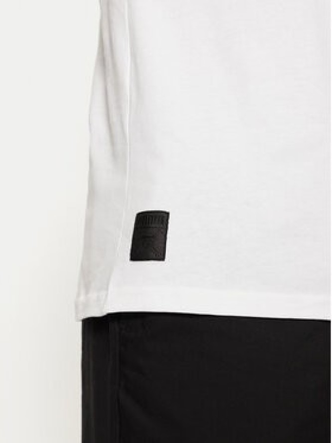 Puma T-Shirt One Piece 624665 Biały Regular Fit